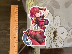 Xenoblade Anime Pyra Homura Bikini Sonne Spaß Aufkleber Aufkleber #d Waifu Hier Opai - Bild 1 von 3