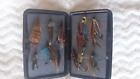 Fly Box With 12 Salmon Flies