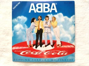 ABBA Slipping Through My Fingers Discomate PD-105 1981 Japan EP Promo Coca-Cola - Picture 1 of 4