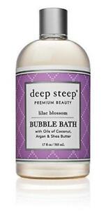 Deep Steep Classic Bubble Bath, Lilac Blossom, 17 Fluid Ounce