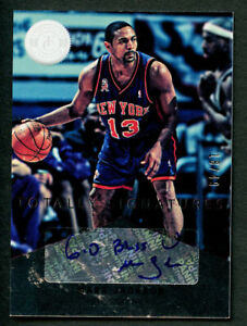 Mark Jackson #98 signed autograph 2012-13 Panini Totally Certified Card 18/49