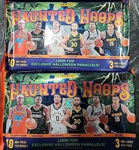 (2) 2023-24 Panini Haunted Hoops UNOPENED BOX (40 packs) NEW! Victor Wembanyama? - Picture 1 of 1