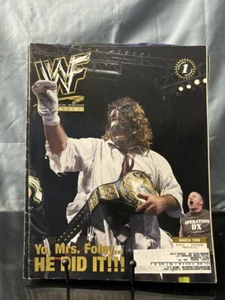 WWE WWF Magazine Mankind SEE DESCRIPTION - Picture 1 of 1