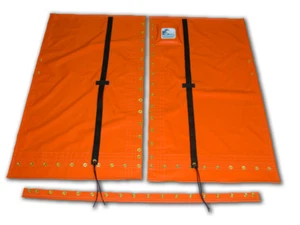 Hobie 16 3pc Trampoline - Solid Orange Vinyl 22oz + Lacing Lines included - Picture 1 of 3