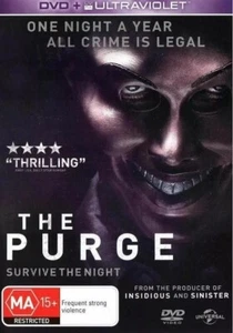 The PURGE (Ethan HAWKE Lena HEADEY Max BURKHOLDER) Horror THRILLER Film DVD NEW - Picture 1 of 1