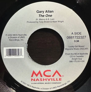 Gary Allan - The One (7" Single) - Foto 1 di 1