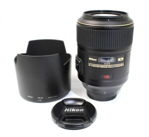 Nikon Nikkor AF-S 105 mm f/2.8 G Micro ED VR Lens **EXCELLENT** Condition