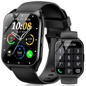 Smart Watch (Risposta/Fai Chiamata), Smartwatch 1,85" per Uomo Donna, 2025 Fitness... - Foto 1 di 7