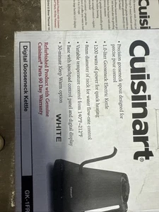 Brand New Cuisinart Digital Electric Gooseneck Kettle with Touchpad Heating Base - Picture 1 of 1