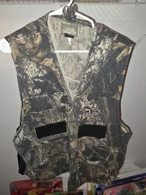 QUAIL UNLIMITED Hunting Vest Mens XL Camo Dove Hunter Shooting Outdoors Bird - Image 1 of 4