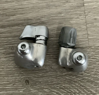 TOPES DE CABLE AJUSTABLES TUBO DESCENDENTE SHIMANO (2) CON HERRAJES Foto 1 de 3