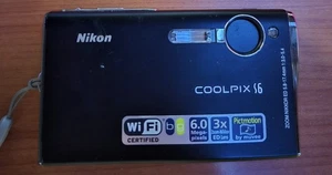 nikon coolpix s6 / Kamera / Schwarz - Bild 1 von 4