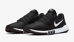 Nike Flex Control 4 Mens Size US 12 Black White Training Running Shoes New✅ - Picture 1 of 12