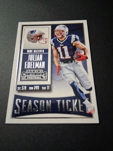 2015 Panini Contenders JULIAN EDELMAN #80 New England Patriots - Picture 1 of 3