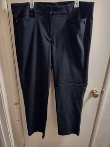 Lane Bryant Plus Size Women's Slacks Dress Pants Black Size 20 - Picture 1 of 5