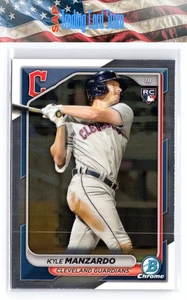 2024 Bowman Chrome #86 Kyle Manzardo RC - Picture 1 of 2
