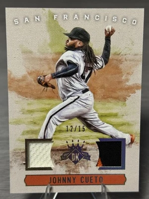 🔥⚾️JOHNNY CUETO 2017 Diamond Kings Béisbol Doble Parche de 3 Colores/15 #¡LEYENDA!⚾️🔥 Foto 1 de 2