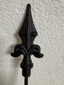 Schwarze massiv  Gusseisen Deko Nostalgie  Landhaus Shabby Garten  + NEU + - Bild 1 von 4