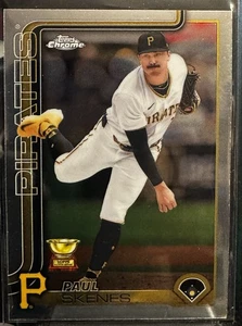 2025 Topps Chrome Baseball Paul Skenes Rookie Cup Base 300 - Picture 1 of 2
