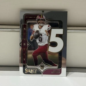 2024 Panini Select Numbers Jayden Daniels #23 (RC) Rookie Commanders - Picture 1 of 2