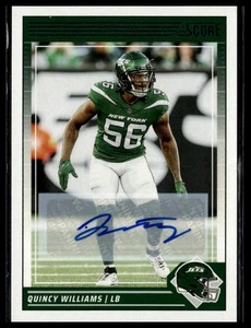 2024 Score #221 Quincy Williams Signatures - Picture 1 of 2