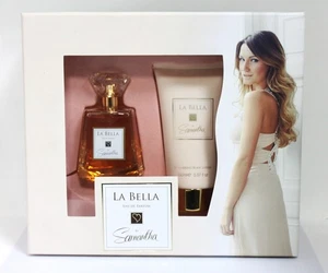 La Bella by Samantha 100 ml EDP Spray & 150 ml Shimmering Body Lotion - Picture 1 of 3