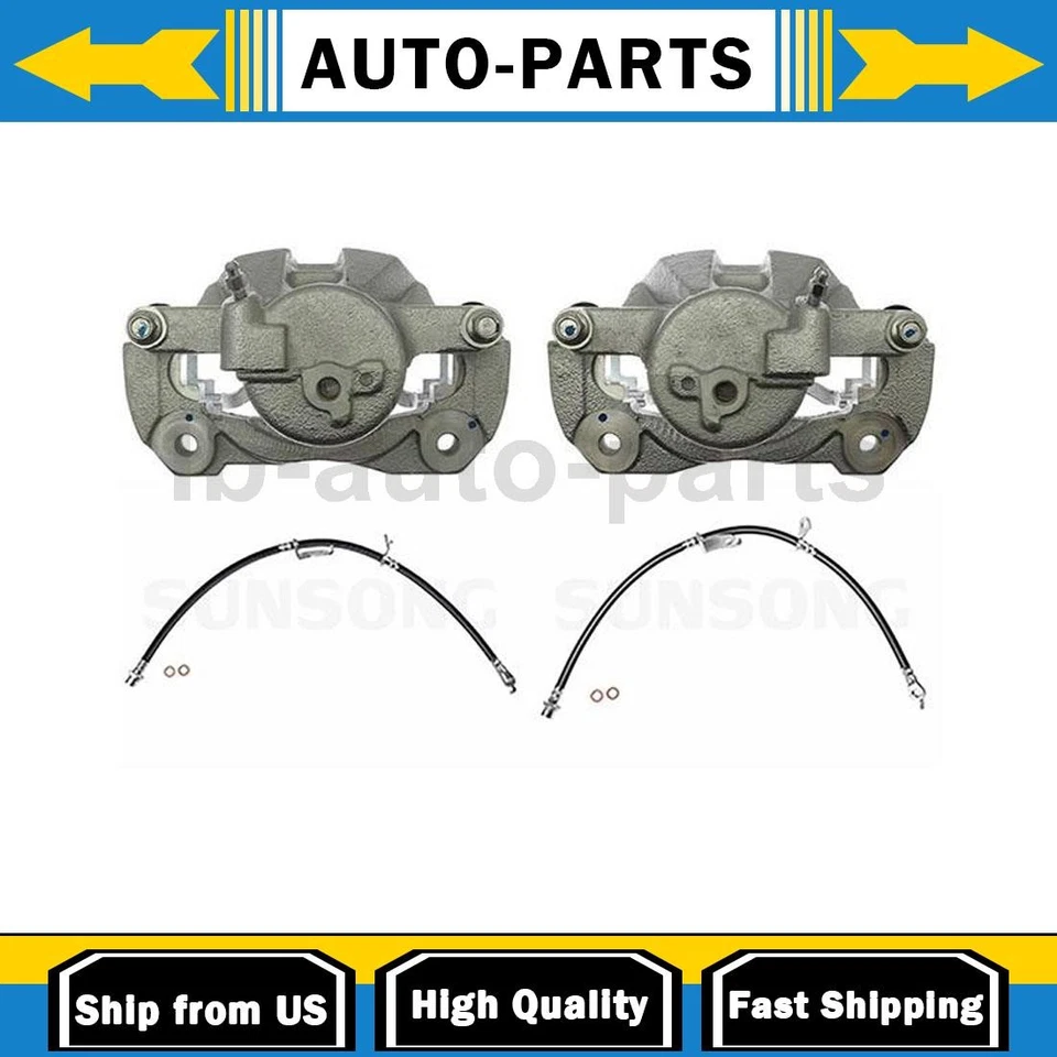 Pinza de freno delantera con mangueras lado conductor pasajero se adapta a Scion xB 2,4 L_ Foto 1 de 4