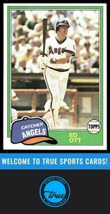 1981 Topps Traded #810 Ed Ott - Picture 1 of 2