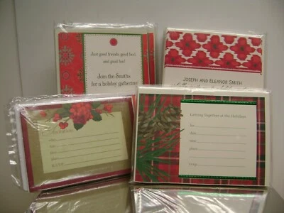 LOTE AL POR MAYOR SELLO VACACIONES IMPRIMIBLE Y ESCRIBIR EN TARJETA 146 INVITACIONES  Foto 1 de 4