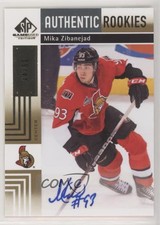 2011-12 SP Game Used Edition Gold /50 Mika Zibanejad #193 Rookie Auto RC