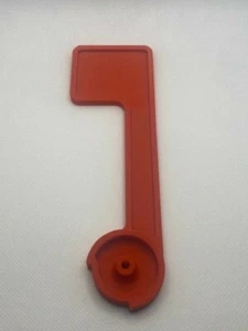 Red Flag Replacement Rubbermaid Mailbox - Plastic - Picture 1 of 3