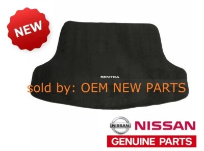 Genuine Nissan 2020-2024 Sentra SR S SV Carpeted Cargo Area Liner Trunk Mat Foto 1 de 4