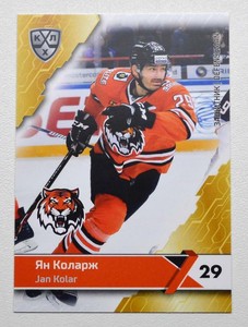 2018-19 Sereal KHL Amur Khabarovsk Base Pick a Player Card