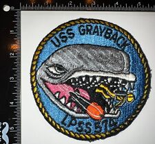 New listing
		Vietnam War Era USN US Navy USS Grayback LPSS-574 Submarine Sub Patch