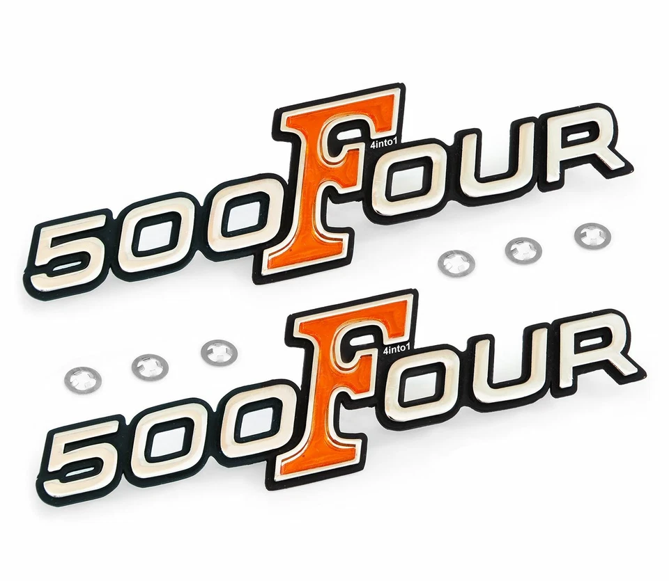 Set of 2 Side Cover Emblems - Honda CB500K - 1971-1973 - Image 1 of 1