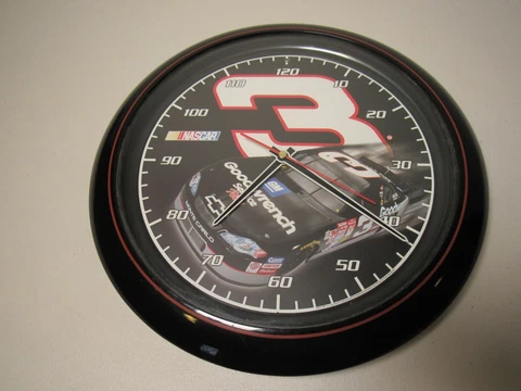 NASCAR Racing Sound Clock Richard Childress Racing #3 Dale Earnhardt Cover