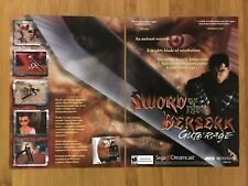 2000 Sword of the Berserk Dreamcast Vintage Print Ad/Poster Authentic Promo Art