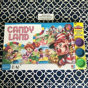 CANDYLAND with PLAY-DOH 3 Cans and a Cutter BRAND NEW SEALED
