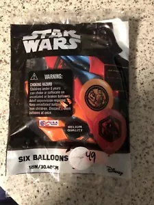 Disney Star Wars Il Risveglio della Forza (6) Palloncini in Lattice 12" Multicolore - Foto 1 di 4