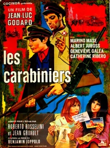 PÓSTER FRANCÉS Jean-Luc GODARD THE CARABINERS 1963 47x63 - Imagen 1 de 1