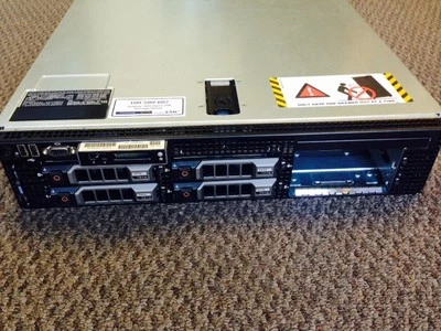 DELL POWEREDGE R710 SERVER  QUAD CORE 4GB DUAL POWER SUPPLY 300gb - Image 1 of 2