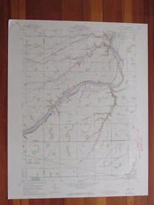 Florida Ohio 1972 Original Vintage USGS Topo Map - Picture 1 of 1