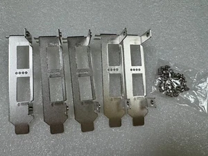 lot of 5 Low profile bracket DELL Mellanox ConnectX-3 CX324A 40G FC 08KP6W 8KP6W - Picture 1 of 5