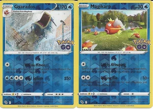 Pokémon Evolution Lot 022/078 Gyarados & 021/078 Magikarp Reverse Holo - Bild 1 von 1