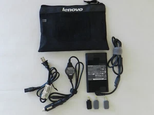OEM Lenovo 41R0140 41R0139 AC/DC Combo Adapter w/ 16V, 19V, 20V Tips - Picture 1 of 6