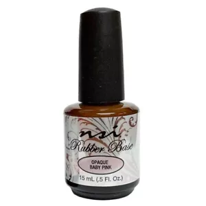 NSI Rubber Base LED/UV - Opaque Baby Pink - 15ml / 0.5oz - Picture 1 of 1