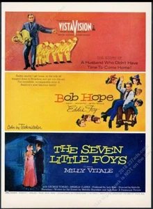 1955 Bob Hope spanking boy photo The Seven Little Foys movie vintage print ad - Picture 1 of 7