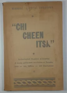 Chi Cheen Itsa Mexico Yucatan Chichen Itza Vtg Guide Tourist Booklet Sansores - Picture 1 of 8