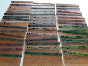 Lot Of 45 Vintage Kawasaki Motorcycle Parts Microfiche Film Catalogs Cards 00-05 - Picture 1 of 13