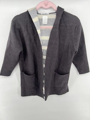 Zara kids cardigan sweater fancy collection knitwear gray - Image 1 of 4